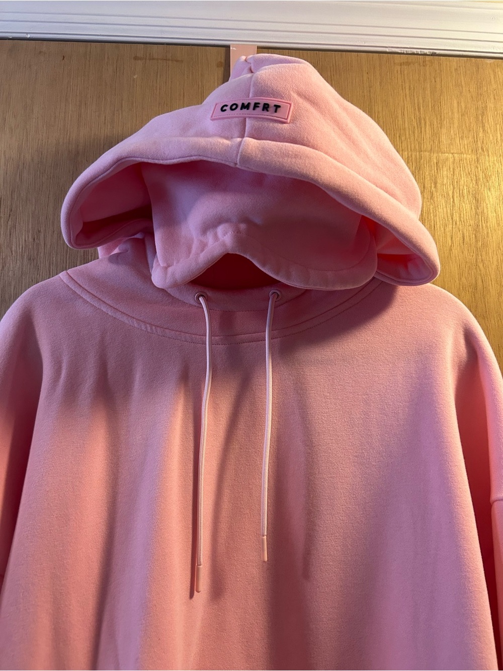 Comfrt Pink Airplane Mode Sweatshirt - Picture 5 of 6
